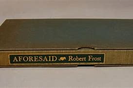 aforesaid